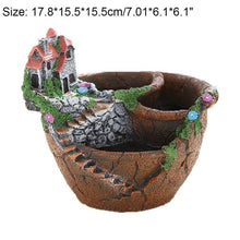 Load image into Gallery viewer, Succulent Plants Planter Flowerpot Resin Flower Pot Desktop Potted Holder Home Garden Decoration Plants Holder