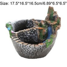 Load image into Gallery viewer, Succulent Plants Planter Flowerpot Resin Flower Pot Desktop Potted Holder Home Garden Decoration Plants Holder